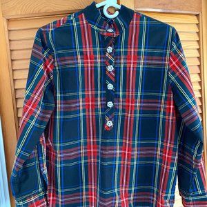 J. Crew Christmas Tartan plaid shirt